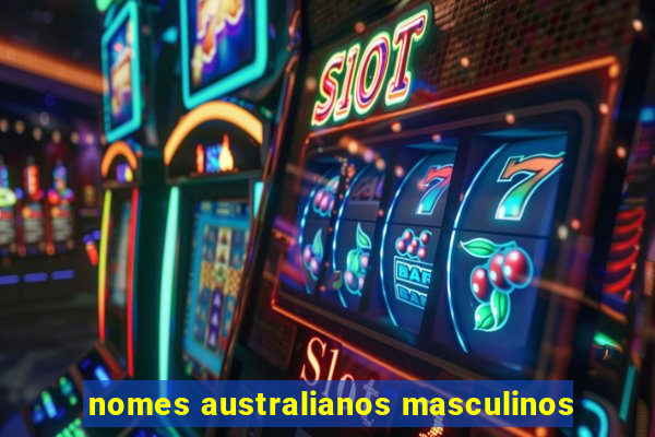 nomes australianos masculinos